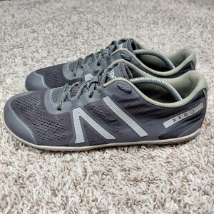 Xero HFS Barefoot Cross Training Shoes Mens 12 Grey Minimalist Sneakers Outdoor